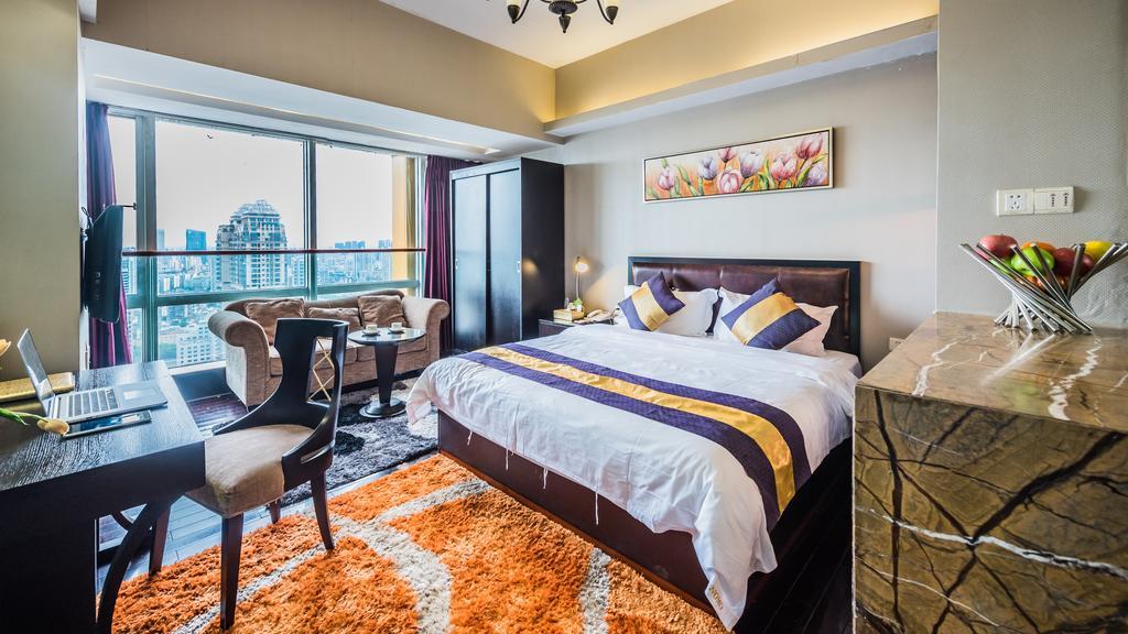 Nuomo Grand Continental Service Apartments-Jinyuan Kanton Exterior foto