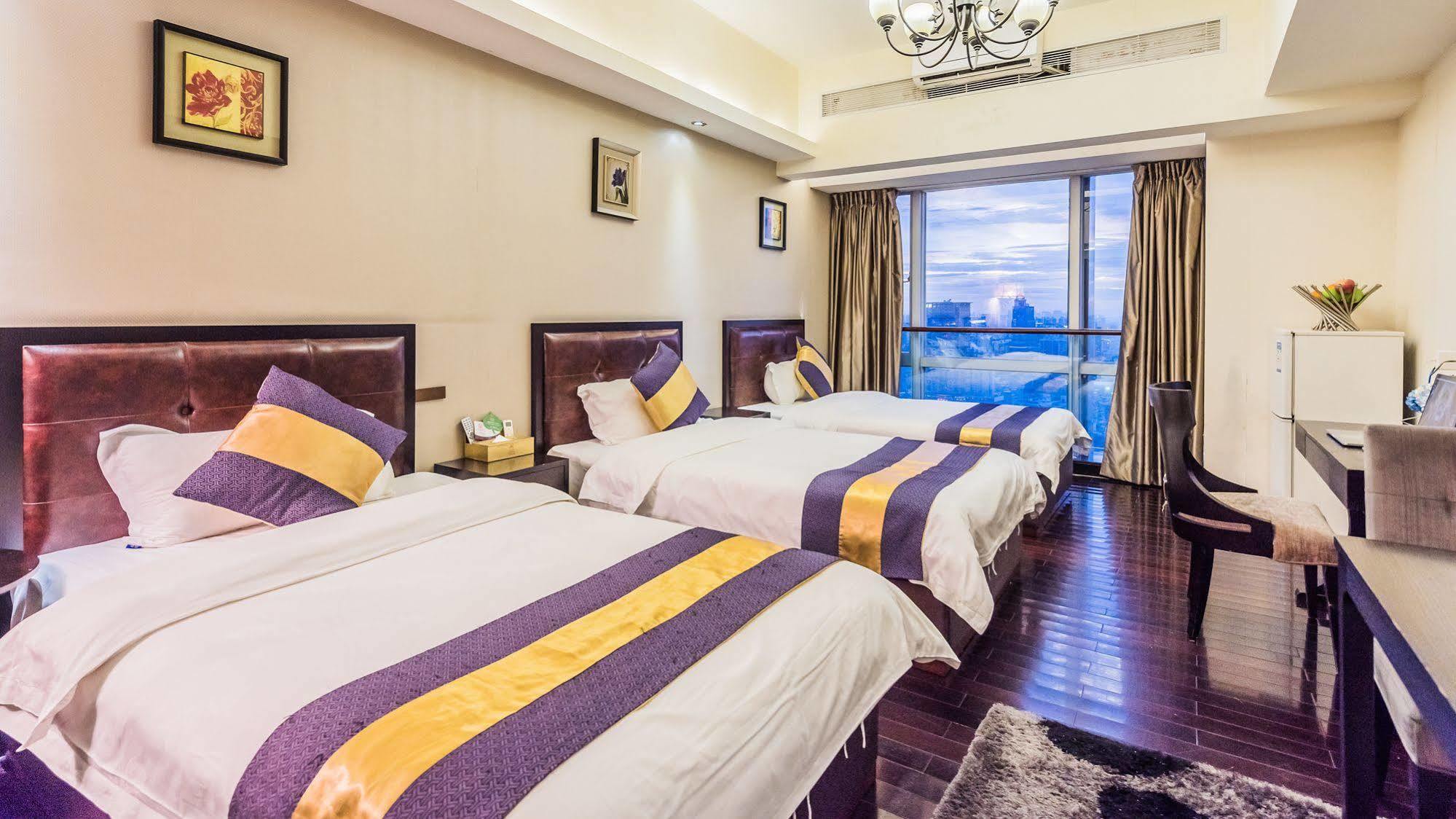Nuomo Grand Continental Service Apartments-Jinyuan Kanton Exterior foto